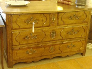 French oak commode