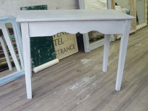 Pine grey table